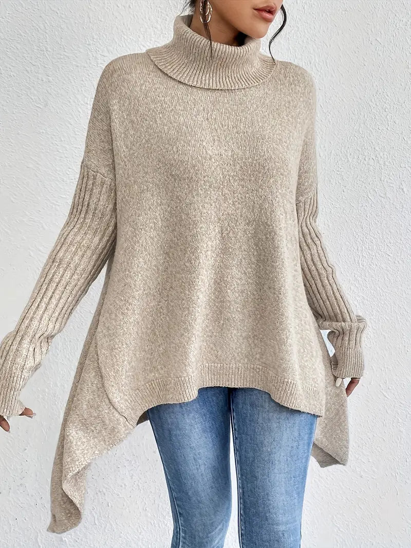 Aislinn – Long Turtleneck Jumper