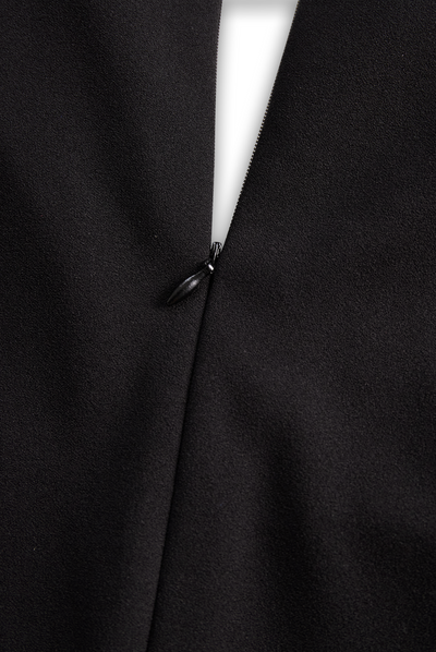 Sorcha – Refined Dress with Belt & Mandarin Collar