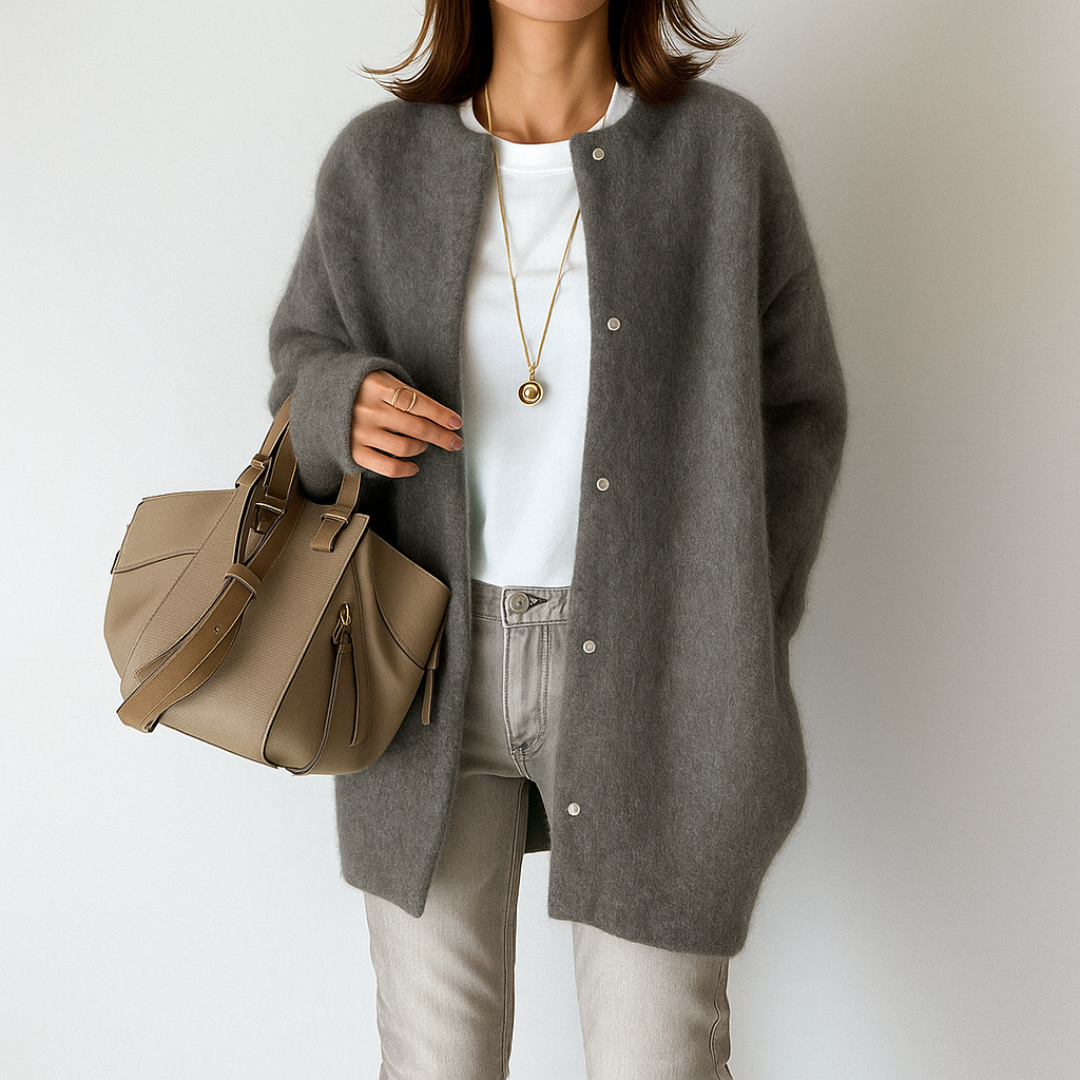 Nainsí – Warm and Stylish Knitted Cardigan