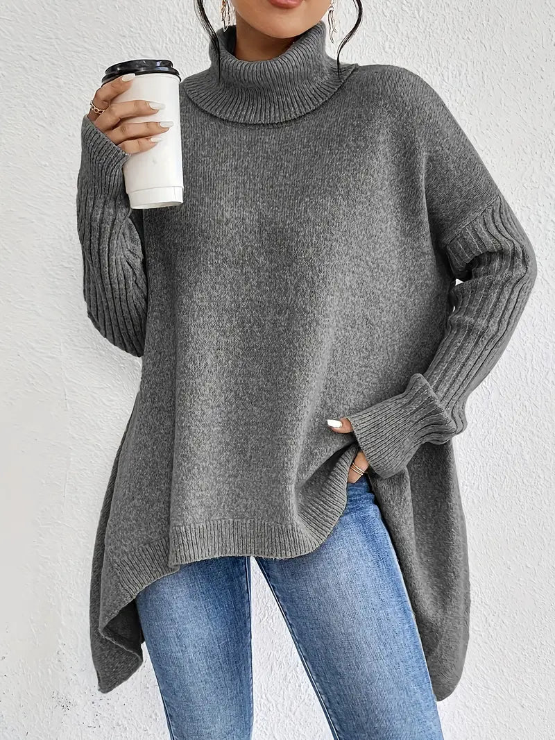 Aislinn – Long Turtleneck Jumper