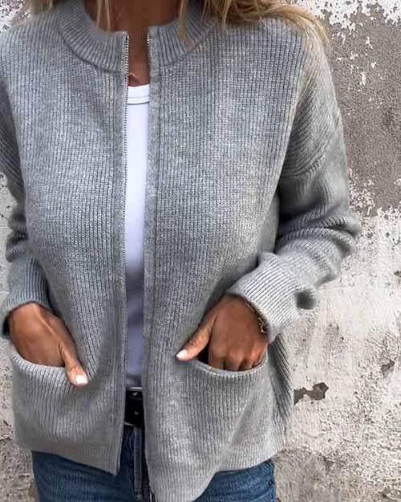 Brigid – Cosy Knitted Cardigan