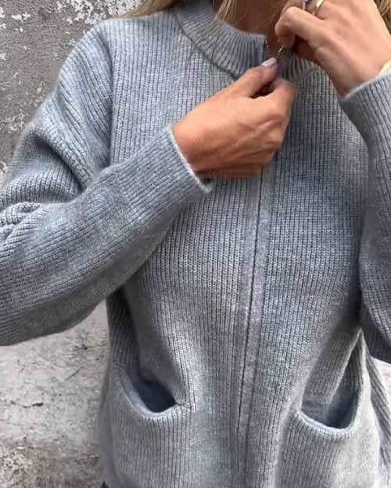 Brigid – Cosy Knitted Cardigan