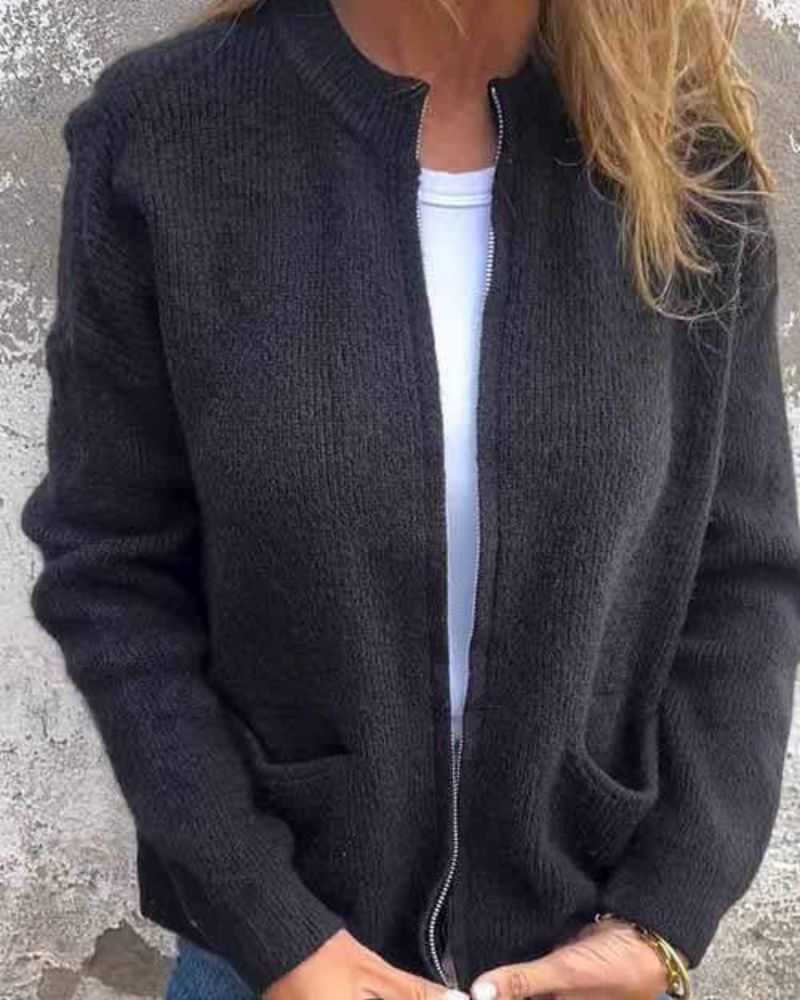 Brigid – Cosy Knitted Cardigan