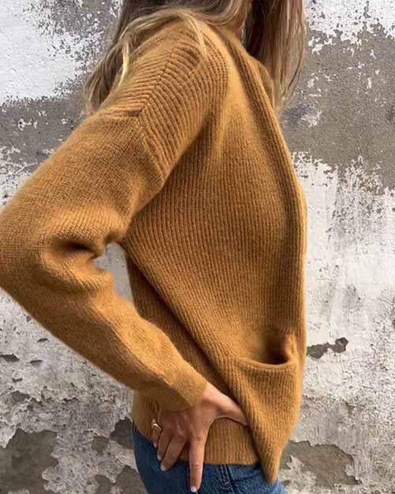 Brigid – Cosy Knitted Cardigan