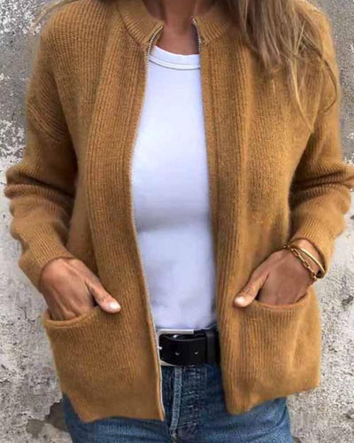 Brigid – Cosy Knitted Cardigan