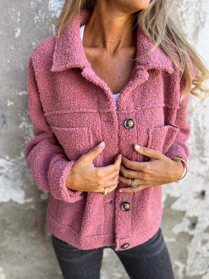 Étaín – Warm Buttoned Short Jacket