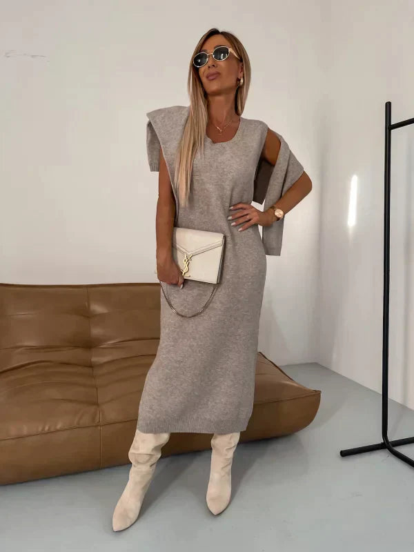 Tressa – Dress with Matching Turtleneck