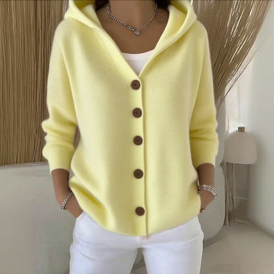Aoife – Classic Long-Sleeve Knit Cardigan