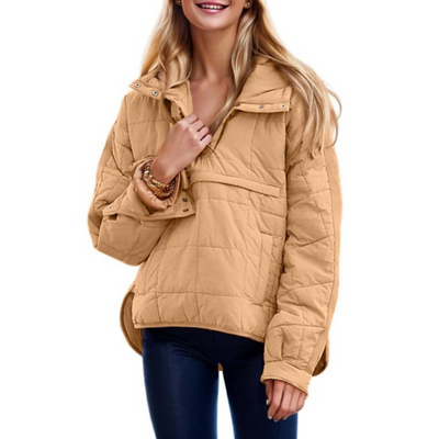 Rían – Oversized Hooded Pullover Jacket