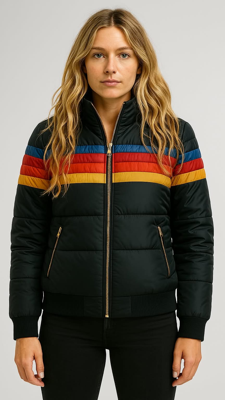 Clodagh – Retro Padded Jacket