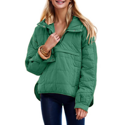Rían – Oversized Hooded Pullover Jacket