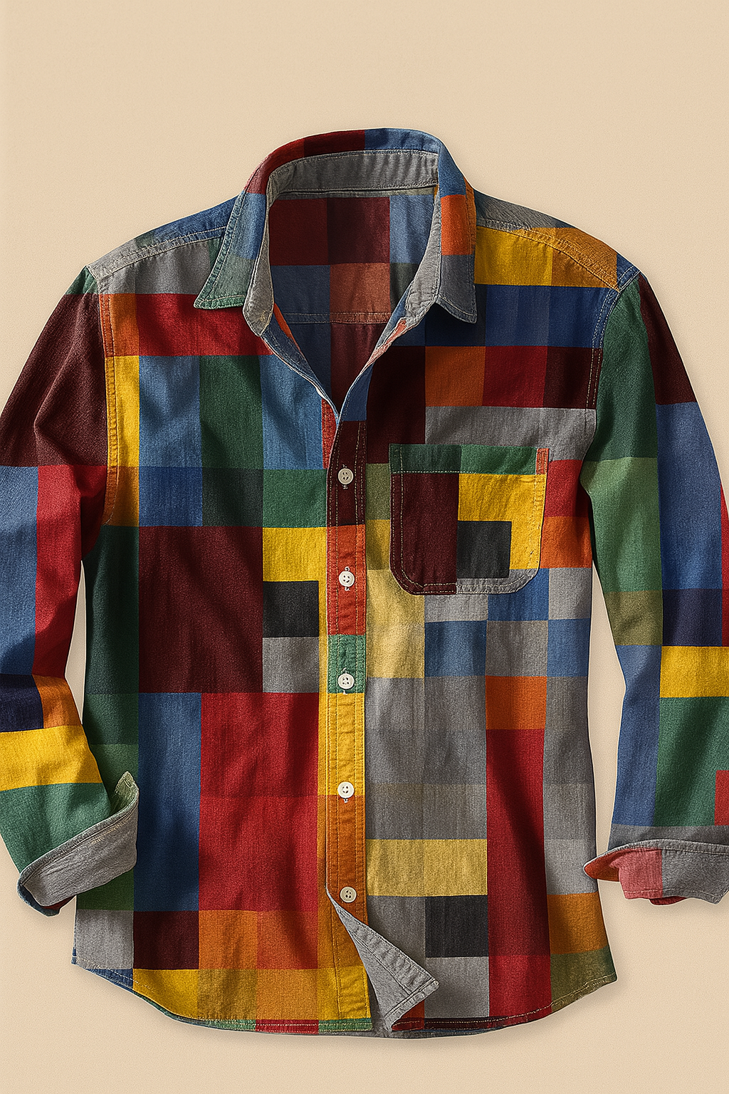 Cillian – Vintage Long-Sleeve Shirt