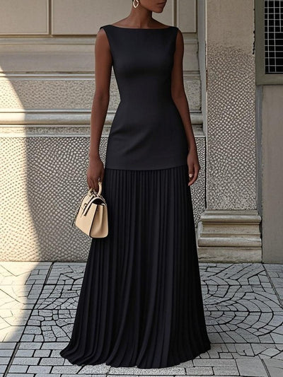 Orla – Pleated Maxi Dress