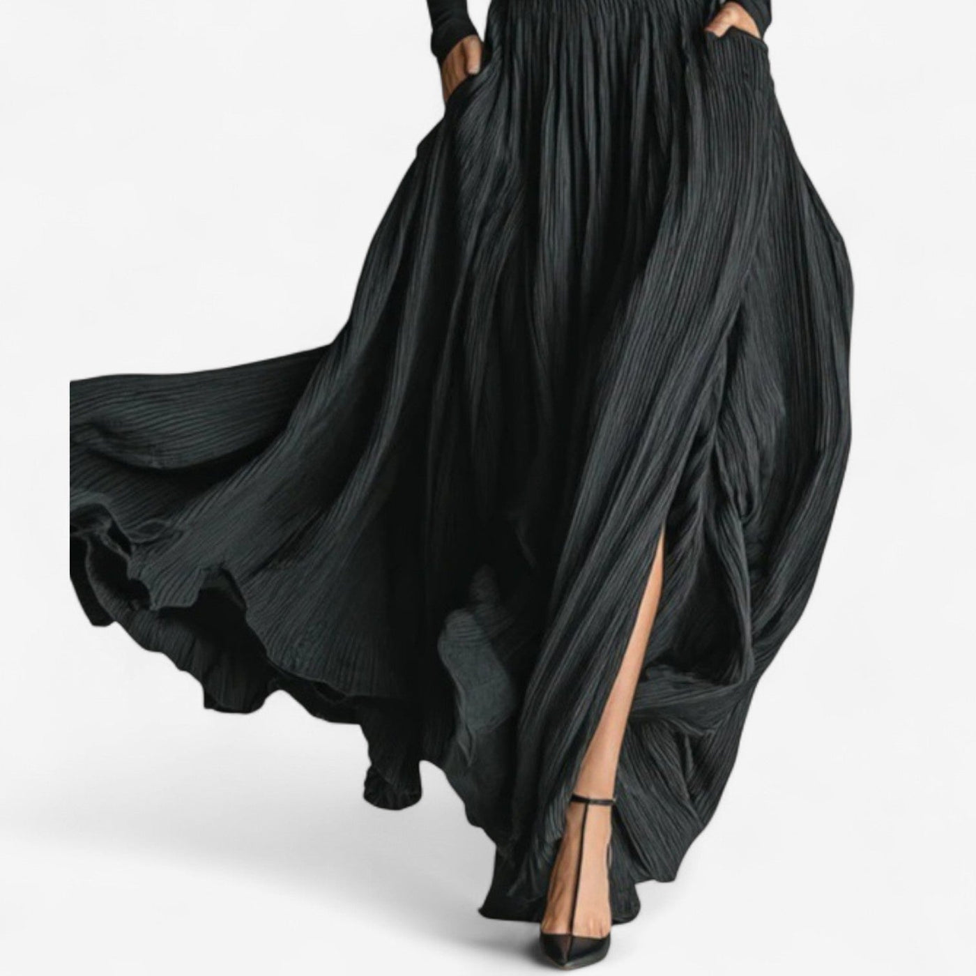 Ennis – High-Waist Maxi Skirt