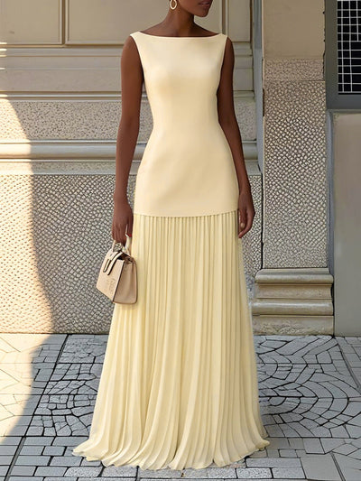 Orla – Pleated Maxi Dress