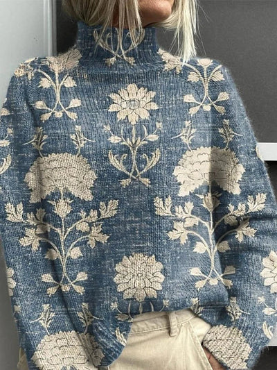 Dymphna – Warm Elegant Turtleneck Sweater