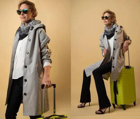 Tiernan – Water-Repellent Trench Coat