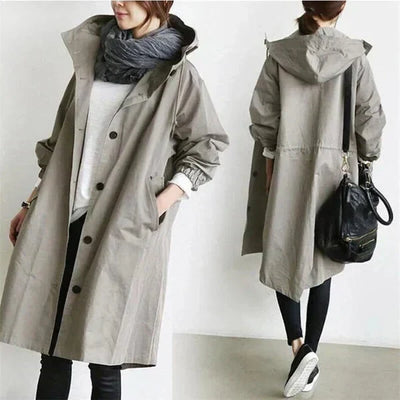Tiernan – Water-Repellent Trench Coat