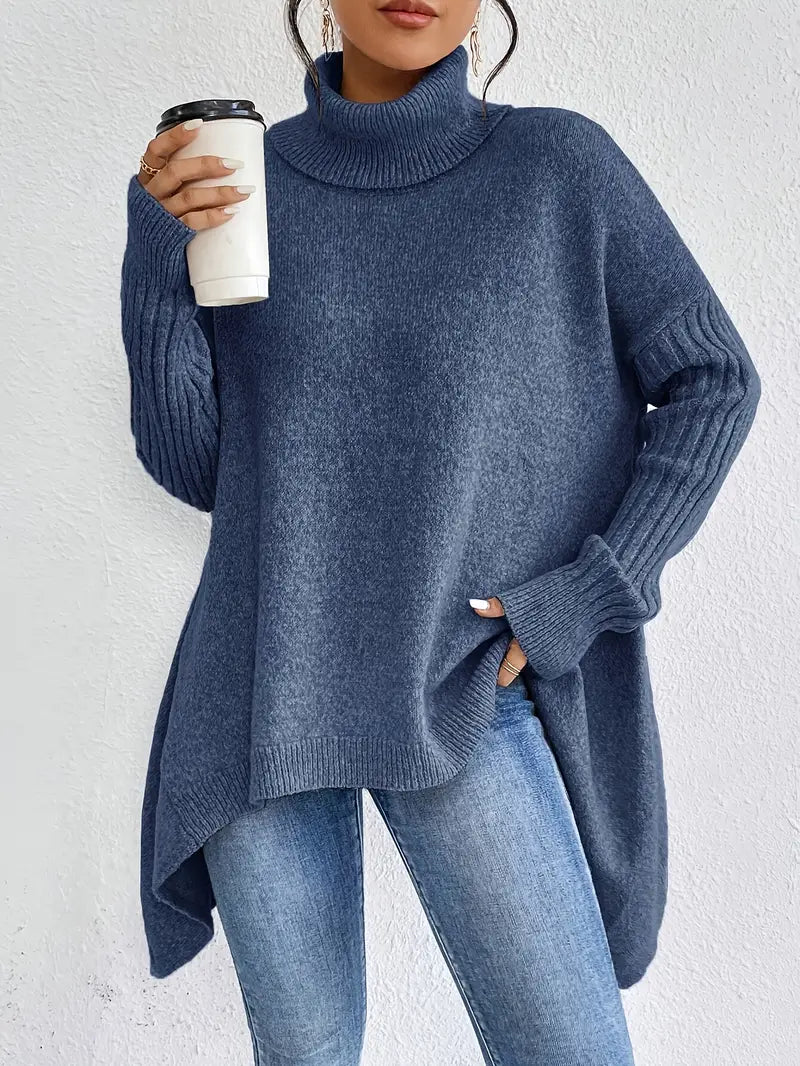 Aislinn – Long Turtleneck Jumper