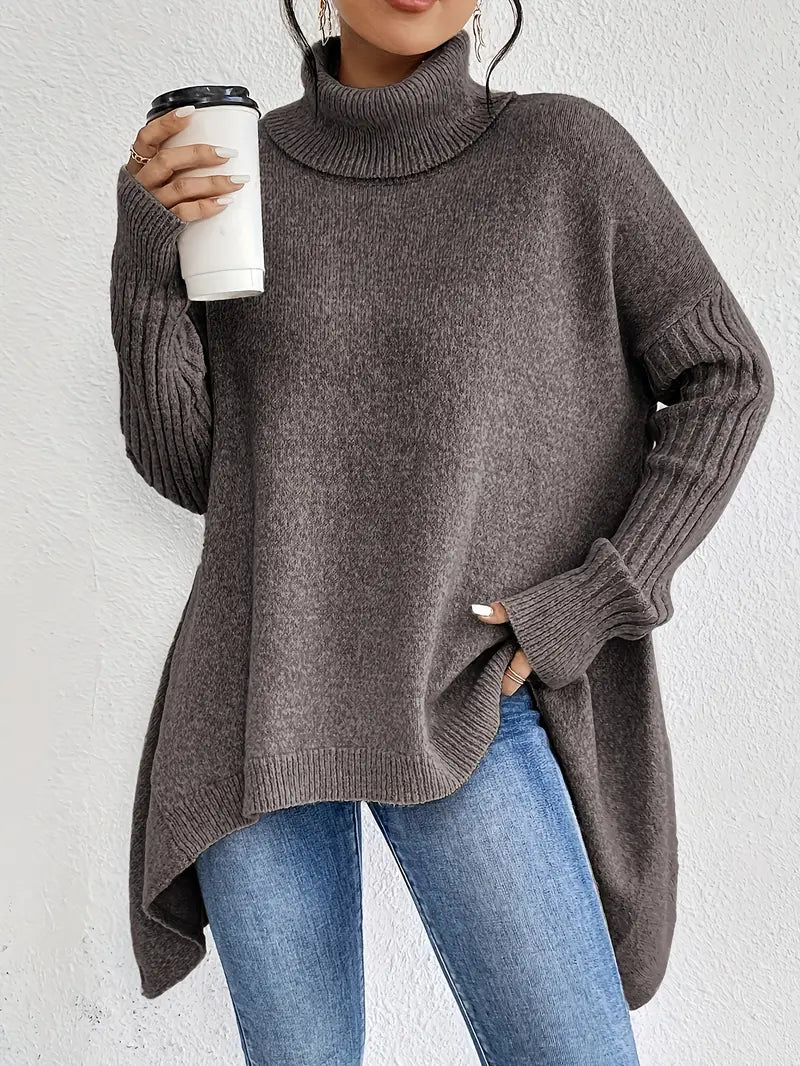 Aislinn – Long Turtleneck Jumper