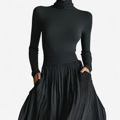 Ennis – High-Waist Maxi Skirt