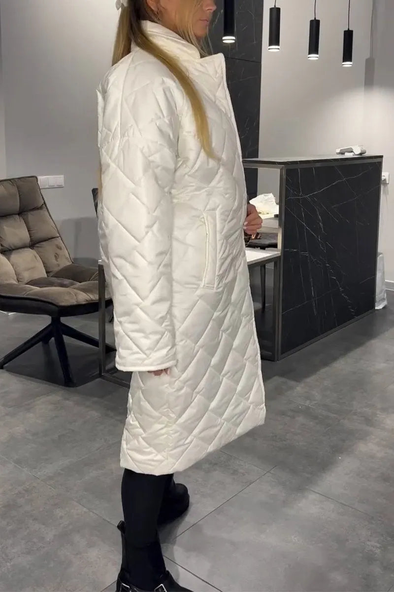 Máonait – Quilted Mid-Length Coat