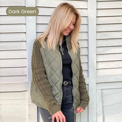 Alethea – Knitted Patchwork Jacket