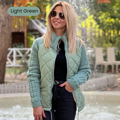Alethea – Knitted Patchwork Jacket