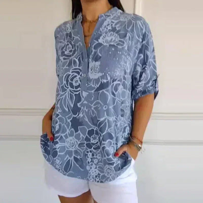 Dairine – Floral Blouse