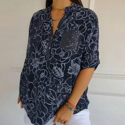 Dairine – Floral Blouse