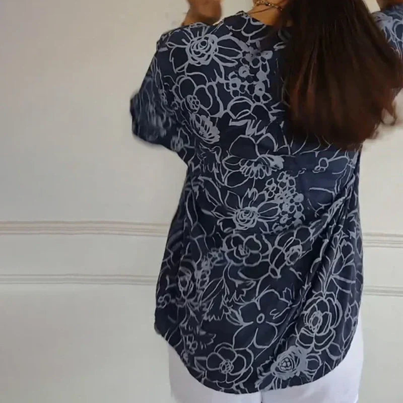 Dairine – Floral Blouse