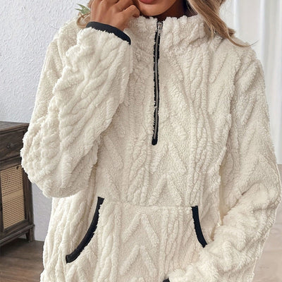 Eilís – Cosy Half-Zip Sweatshirt