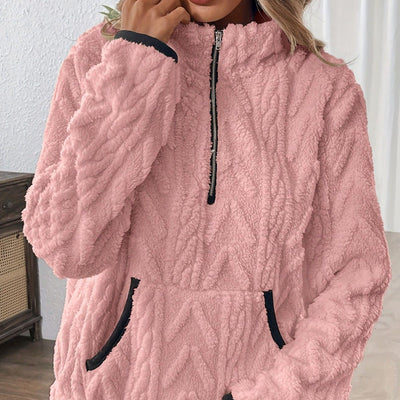 Eilís – Cosy Half-Zip Sweatshirt